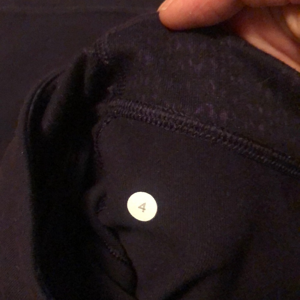 Lululemon Split Set Pants Black Swan Sweater Knit - image 8